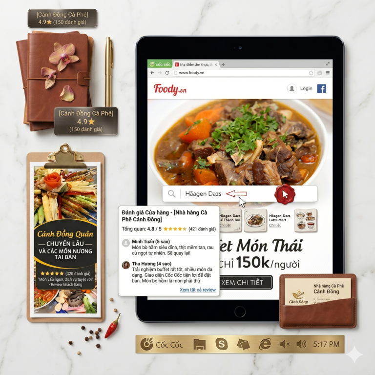 Viết 5 bài bình luận/đánh giá về 5 nhà hàng hoặc quán ăn tại Hà Nội