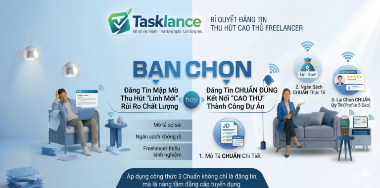 🚀 HƯỚNG DẪN: CÁCH ĐĂNG TIN THU HÚT “CAO THỦ” FREELANCER